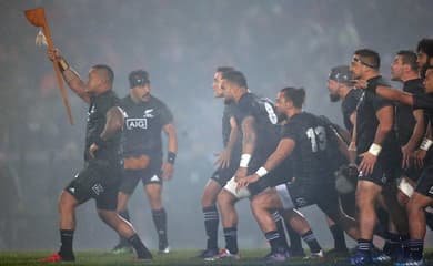 Copa do Mundo de Rugby: o time Maori da Nova Zelândia