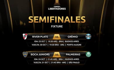 Semifinal da Libertadores 2023: veja datas dos jogos