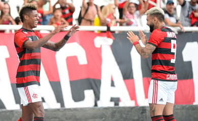 LANCE DO GOL DO FLAMENGO COM MARCAÇAO, GOL DE GABIGOL