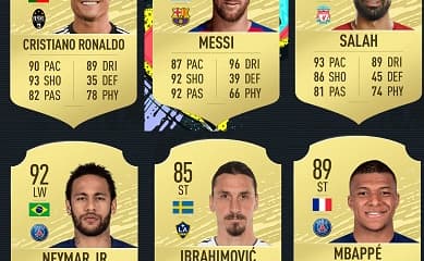 Os 100 melhores jogadores de FIFA 19