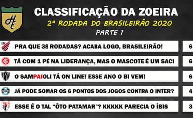 Zoeira do Brasileirão! Os memes dos jogos da 2ª rodada - Lance!