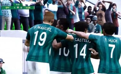 CHAMPIONS LEAGUE com o CORINTHIANS - PES 2021 