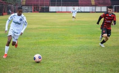 Palmeiras: Estêvão é eleito melhor jogador em campo pelo segundo