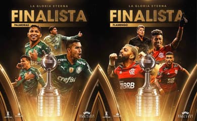 Os próximos jogos de Flamengo e Palmeiras até a semifinal da Libertadores
