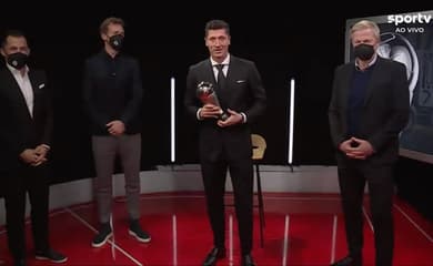 Lewandowski desbanca Messi e é eleito o melhor jogador do mundo