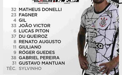 Escalação do Corinthians