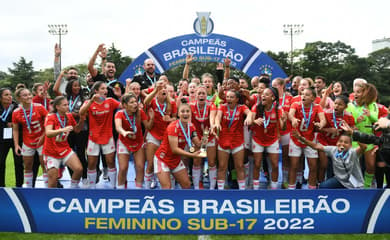 O Internacional é campeão do Brasileirão Feminino sub-17