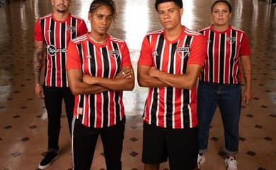 São Paulo lança segundo uniforme para a temporada 2023; veja fotos, são  paulo