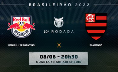 Bragantino x Flamengo: onde assistir, prováveis escalações e