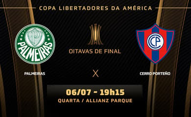 Ingressos a partir de 80 reais para jogo contra Cerro Porteño-PAR no  Morumbi pela Libertadores – Palmeiras