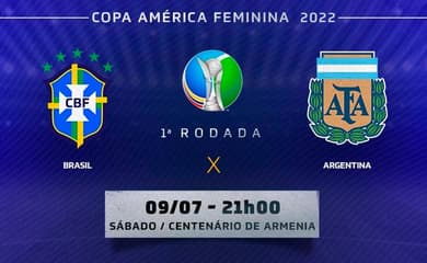 Brasil x Argentina: onde assistir, horário e prováveis escalações do jogo  da Copa América Feminina