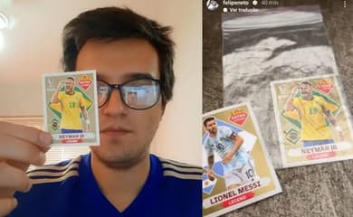 Estudante recebe mais de 80 propostas por figurinha rara de Neymar: 'Fiquei  impressionado', Itapetininga e Região