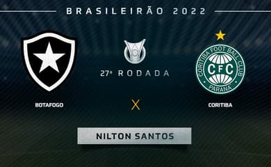 Coritiba x Botafogo: veja onde assistir, escalações, desfalques e