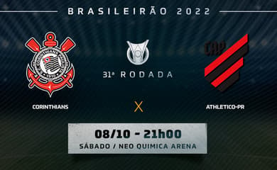 Corinthians x Athletico PR: onde assistir, escalações e horário do jogo  pelo Brasileirão