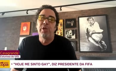 Casagrande reprova discurso de presidente da Fifa: 'É melhor não falar  nada' - Lance!