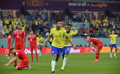 Com golaço de Casemiro, Brasil vence Suíça por 1 a 0 e garante vaga nas  oitavas da Copa, Jornal Nacional