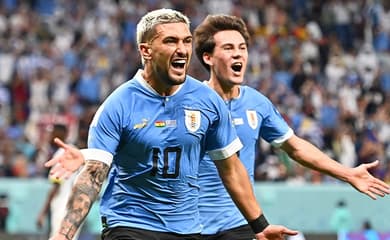 Copa 2022: Uruguai vence Gana por 2 a 0, mas é eliminado do torneio