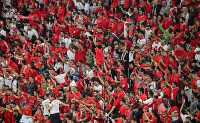 Torcida da Argélia foi o ponto alto no último jogo da Copa em