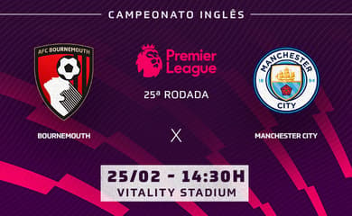 City x Bournemouth: onde assistir ao vivo ao jogo do Inglês