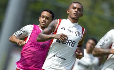 Wesley está à disposição para Flamengo x Palmeiras
