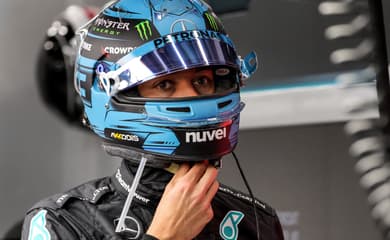 F1: Russell se mostra otimista com a Mercedes após treinos em