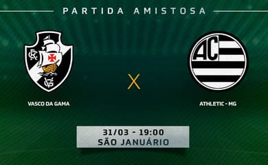 Vasco x Athletic Club: onde assistir, escalações e desfalques do jogo  amistoso - Lance!