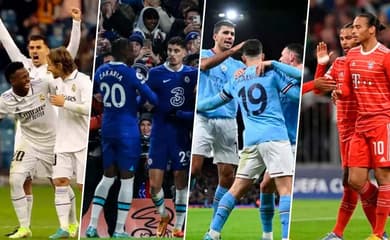 Manchester City e Real Madrid disputam vaga nas quartas de final da Liga  dos Campeões da Europa