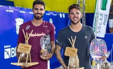 Hugo Russo conquista o título do ITF BT 200 de Garopaba (SC) ao lado de  André Baran