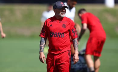 Sampaoli chega ao Ninho para treino do Flamengo hoje (26)