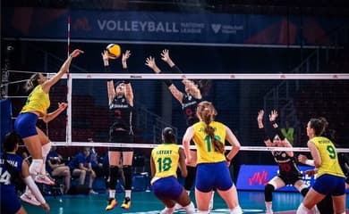 Brasil x Canadá ao vivo: onde assistir à Liga das Nações feminina