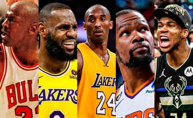 Os 10 maiores jogadores da história da NBA