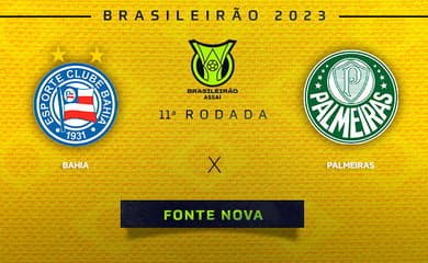 Palmeiras x Bahia ao vivo: onde assistir ao jogo do Brasileirão online