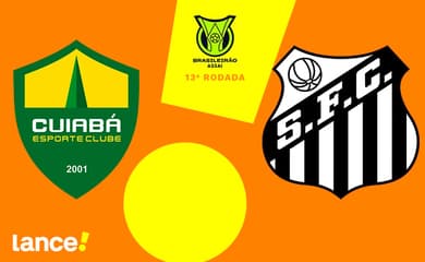 Onde assistir a Santos x Cuiabá e as escalações para o jogo pelo  Brasileirão