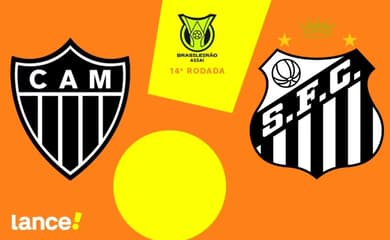 Atlético-MG x Santos: onde assistir ao vivo, horário e escalações, brasileirão série a