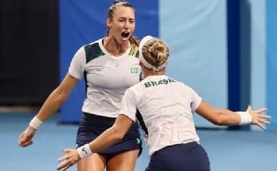 Bronze nos Jogos Olímpicos de Tóquio: Laura Pigossi e Luisa