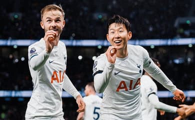 Tottenham busca empate duas vezes em clássico contra o Arsenal pelo Inglês