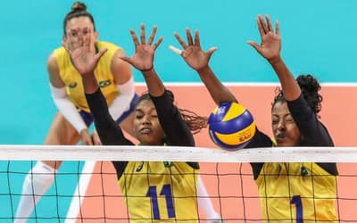 Brasil perde e fica sem medalha no vôlei feminino após 16 anos