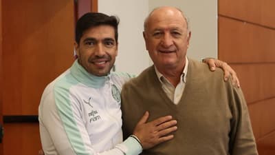 Felipão, sobre Abel Ferreira: 'O maior ídolo do Palmeiras é o Abel'