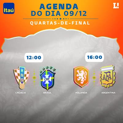 Agenda da Copa: veja horários e onde assistir aos jogos desta sexta-feira