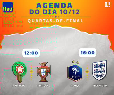 Agenda da Copa: veja horários e onde assistir aos jogos deste sábado