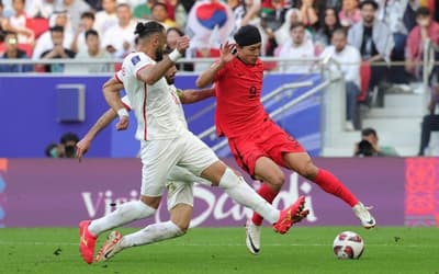 Tudo no apagar das luzes! Coreia do Sul busca empate no fim e Bahrein bate Malásia; os resultados do dia na Copa da Ásia