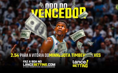 Aposte R$100 e ganhe R$254 com a vitória do Minnesota Timberwolves na NBA