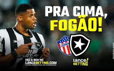 Com R$100, você fatura R$330 se Júnior Santos balançar as redes em Junior Barranquilla x Botafogo na Libertadores