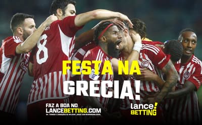 Festa na Grécia! Aposte R$100 e ganhe mais de R$320 se Olympiacos vencer a Fiorentina na final da Conference League!