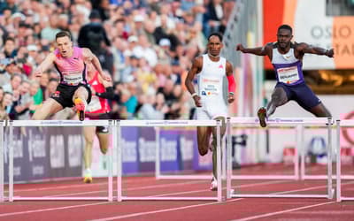 Alison Piu é bronze na Diamond League, e vê norueguês bater recorde mundial em Oslo