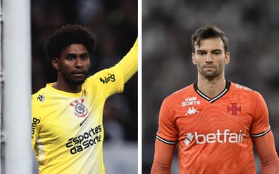 Opções para Ancelotti: Hugo Souza e Léo Jardim se destacam em pênaltis; veja números