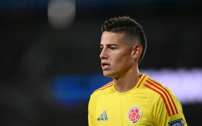 James Rodríguez se emociona após classificação da Colômbia para a Copa