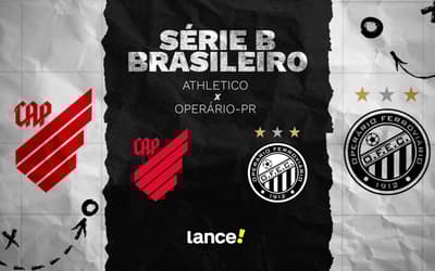 Athletico x Operário-PR: onde assistir ao vivo, horário e escalações do jogo pela Série B