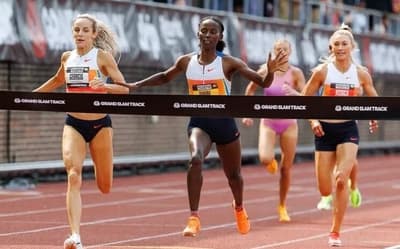 Vice-campeã mundial dos 1.500 metros está fora do Mundial de Atletismo por doping