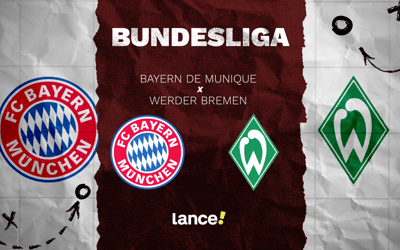 Bayern x Werder Bremen: onde assistir ao vivo, horário e escalações do jogo pela Bundesliga